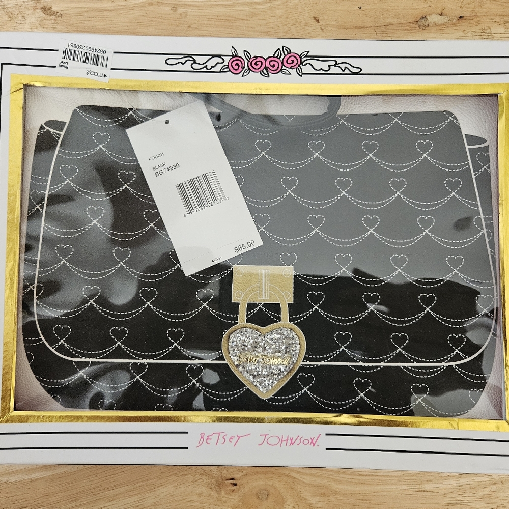 Brand new Betsy Johnson Pouch